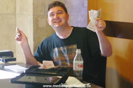 Zufälliges Pressefoto