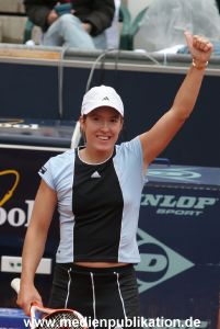 Henin Hardenne Justine Quatar Open Berlin 2005 030