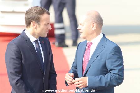 Macron Ankunft G20 077